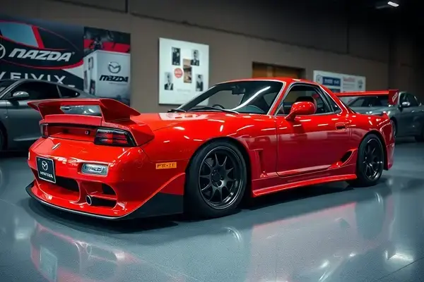 マツダ RX-7 のキャンディ塗装事例